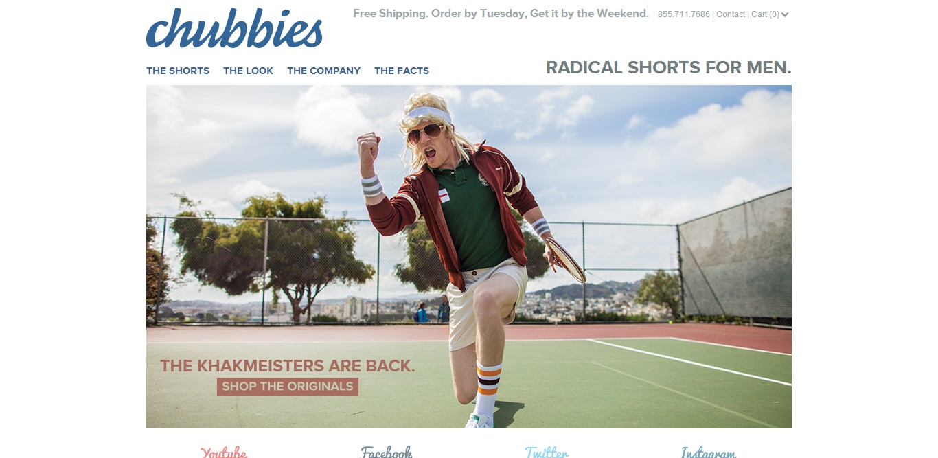 Chubbies Shorts Is On A Mission To Own The Mens Shorts Market And Define The ‘weekend Lifestyle 