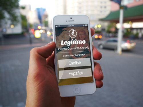 Featured Startup Pitch: Legal contracts for all: Legitimo’s mobile app allows users to draw up legit agreements on the fly