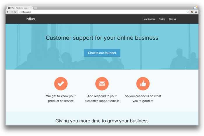 Influx offers a solution to customer support headaches for startups and small businesses with global customer bases