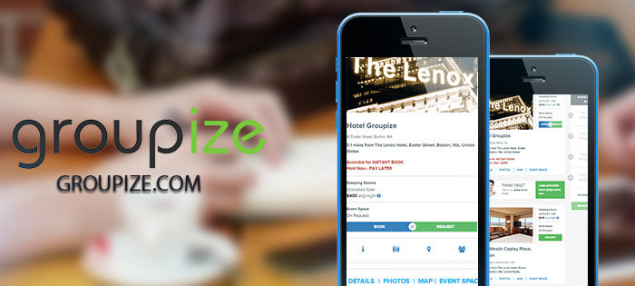 Groupize unveils instant bookings for small groups on Groupize.com affiliate sites