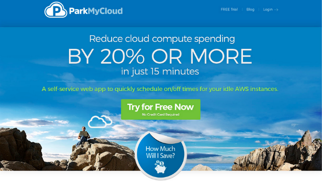 ParkMyCloud asks: “Why pay for cloud instances when no one is using them?"