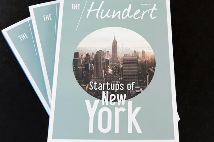 The Hundert launches issue nine, focusing on the 100 most exciting startups of NYC