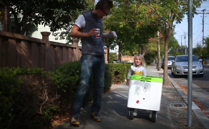 Robot delivery has finally begun via Palo Alto startup