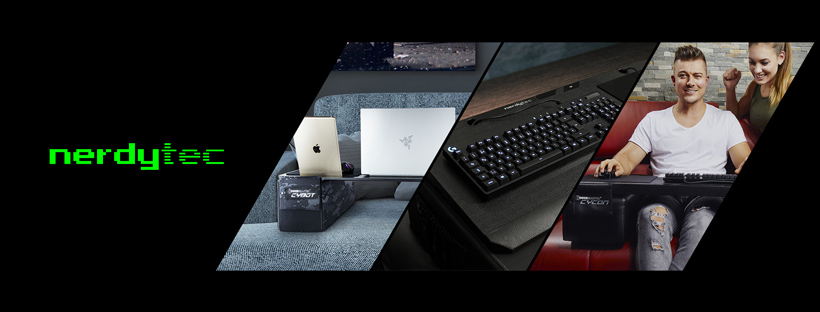 The RISE of COUCH Gaming  Nerdytec Couchmaster CYCON² Lap Desk