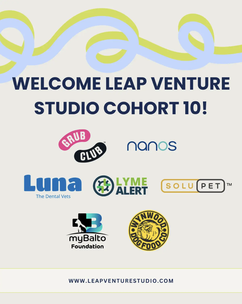 Mars-backed Leap Venture Studio picks six startups for tenth pet care cohort, adds longevity-focused VC Mars-backed Leap Venture Studio picks six startups for tenth pet care cohort, adds longevity-focused VC